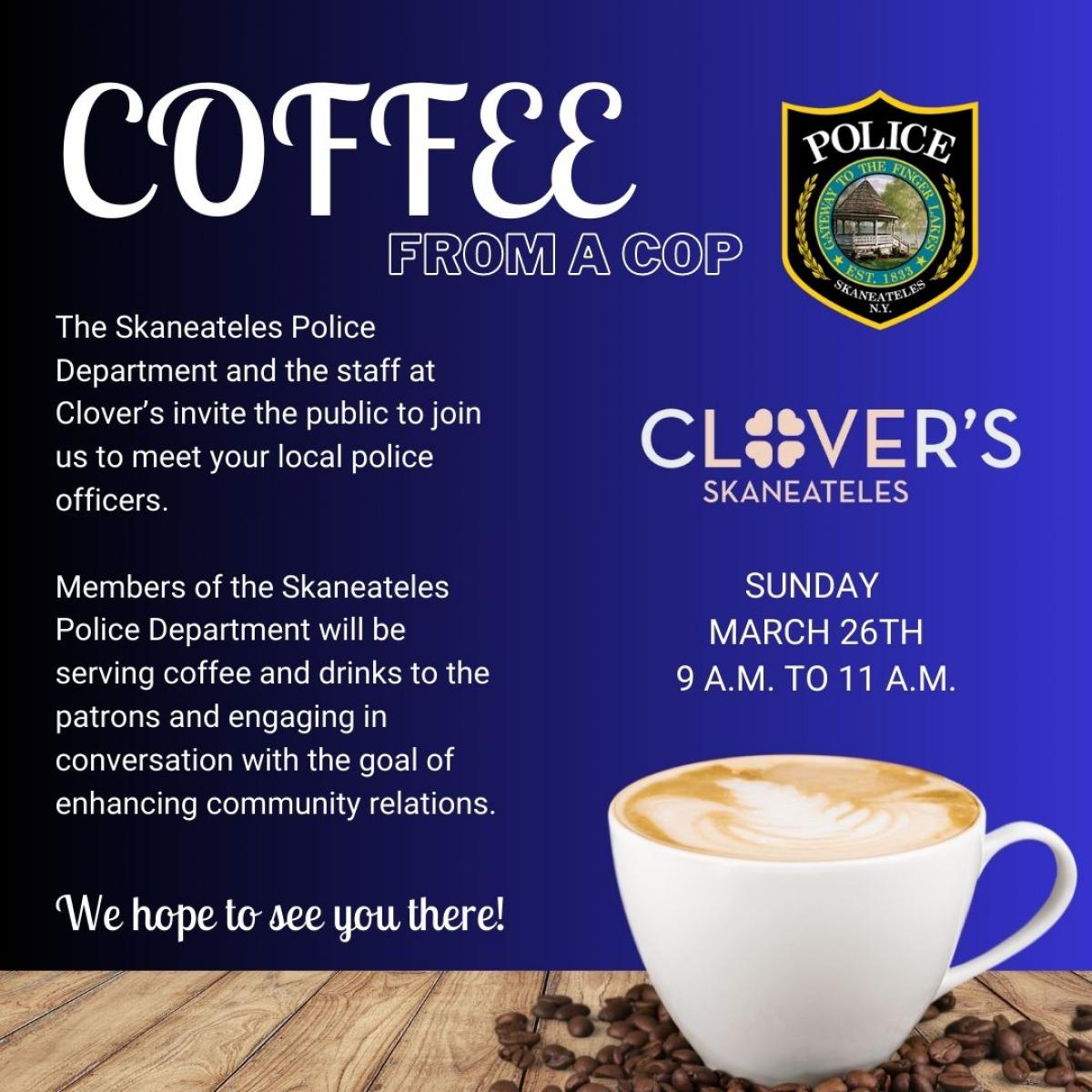 Coffee from a Cop